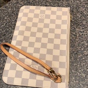 Louis Vuitton NF Damier Azur Pouch MM size